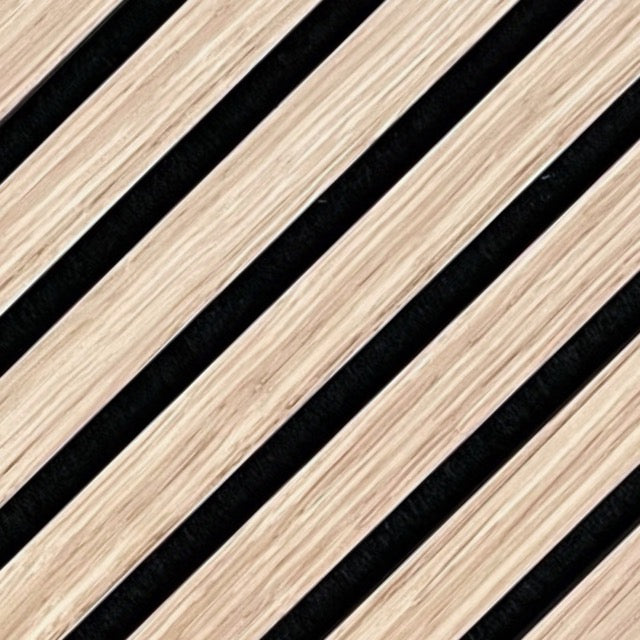 High-quality & sustainable Scandinavian inspired European White Oak with black felt noise reducing acoustic wood slat wall and ceiling panels from aura + form.