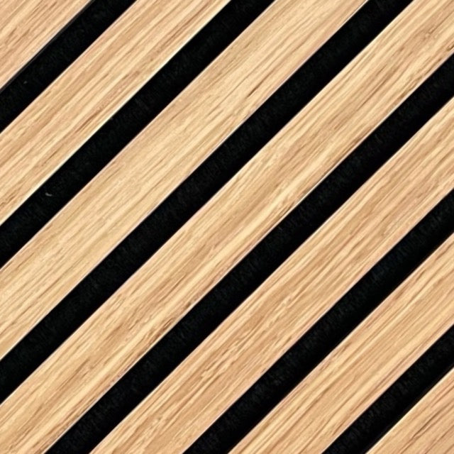 European White Oak Panel (Black Felt)